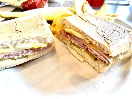 Very good Cuban. Sandwich, that is.