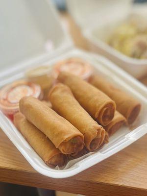 55. Four Egg Rolls