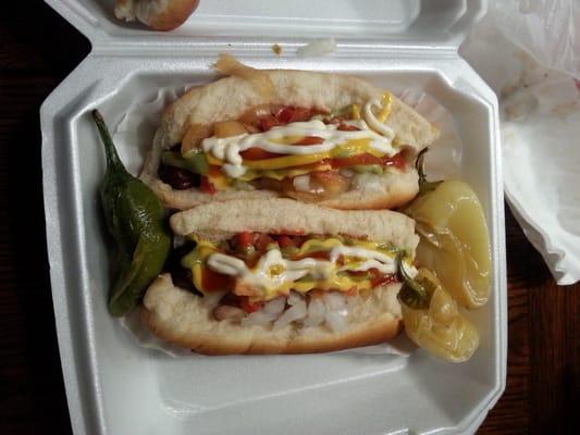 Here in Az there is many Sonoran Hot dog places...I have been to them all & I have to say hands down this is the BEST....