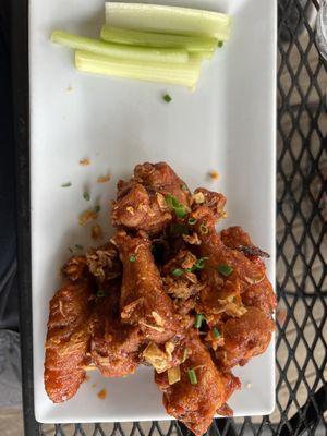 Metallica sauced wings