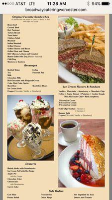 Lunch / dinner menu page 4 (online)