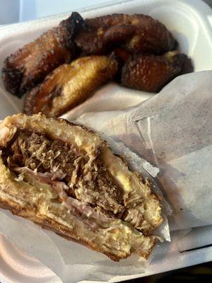 Cuban and Platano Maduro Frito