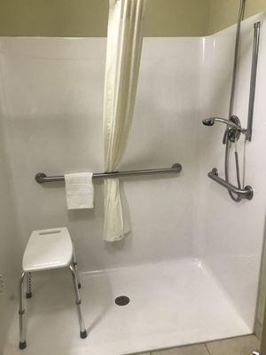 Accessible shower