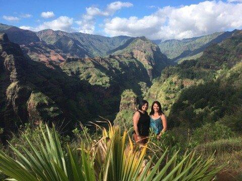 Helicopter ride that landed on top of Waimea Canyon. This ride is a must! Breathtaking!