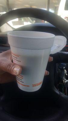 In my feelings......was told this was a medium! And its not even full! UGH