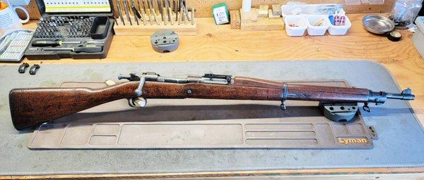 M1903 Stock Conservation - Cleaned and re-oiled (Hand rubbed)