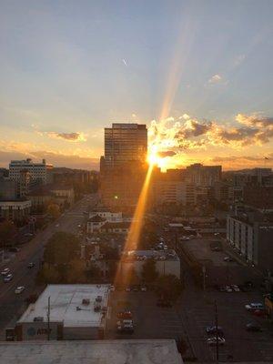 View from my room - 14th floor