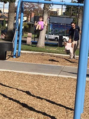 Pink dresses, plastic pearls and cowgirl boots, big smiles and their Dad