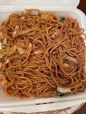 Shrimp lo mein