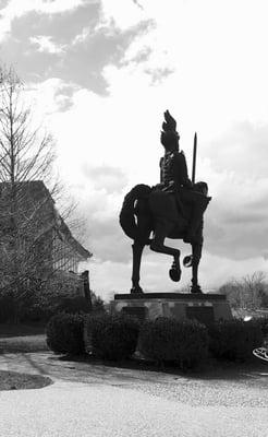 The Bellarmine Knight Statue