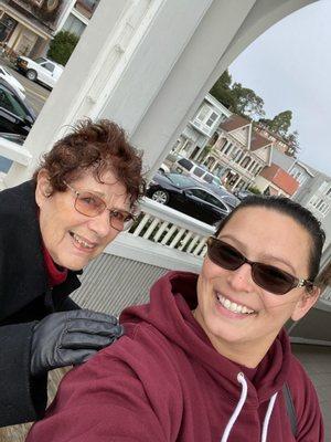 Our Angel Dena and client Mary Louise had a wonderful day trip to San Francisco this winter