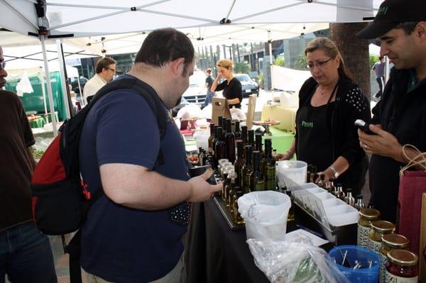 Ferrari Olive Oils and Aged Balsamic Vinegars! Yum!