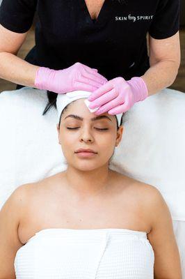 Chemical peels are a great way to treat sun damage and restore a brighter complexion.