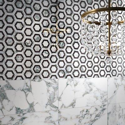 The Arabescato mosaic collection