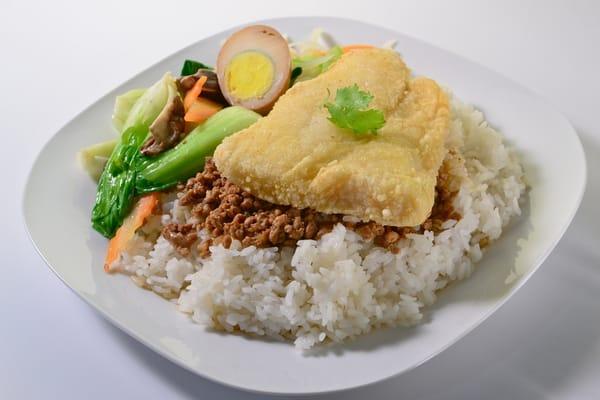 Crispy Fish Rice