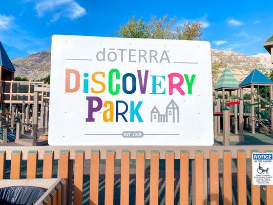 DoTERRA Discovery Park -- Established 2019