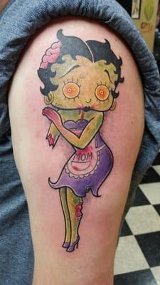 Yet another amazing tattoo by Manboy.