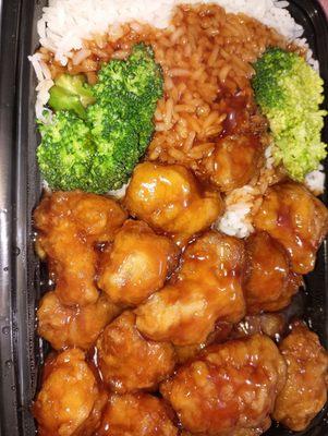 Orange chicken