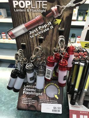 Keychain flashlights