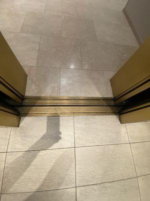 Gold Innovated Montgomery Vector elevator, Saks Fifth Avenue Phipps Plaza