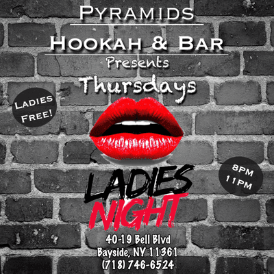 THURSDAY LADIES NIGHT SPECIALS