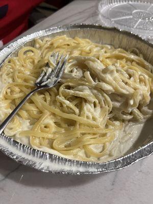 Fettuccine Alfredo! Enough for 3 people to share!