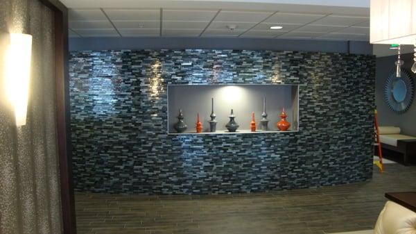 Holiday inn Express Feature wall