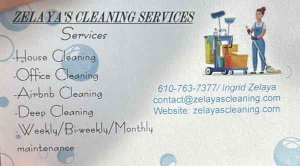 Zelayas Cleaning