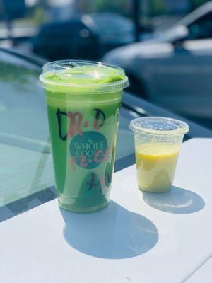 2022.MAY17- Doctors Order 24oz ($11) + Ginger shot 4oz ($4.50) Organic, refreshing, gets the job done!!