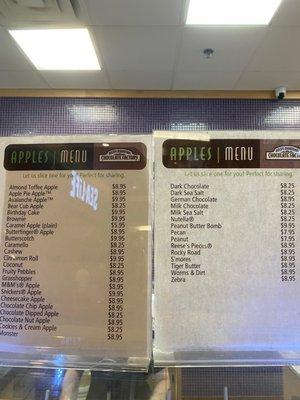 Apple menu