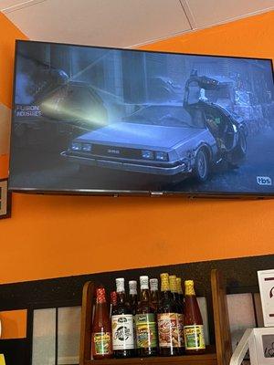 Back to the future part 2 playing today on the tv