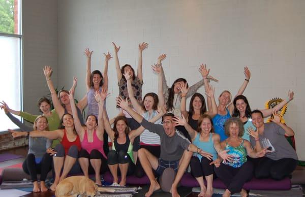 Yoga Teacher Training Tribe 5 - class of 2013!