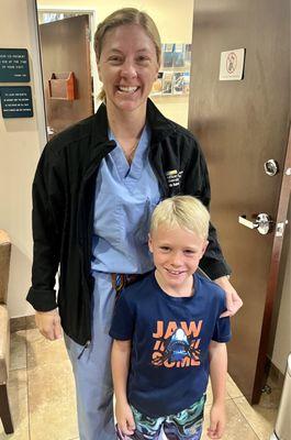 Dr Arneson was so patient and kind with my son - she got him in quickly for surgery and made sure he was ok! Thank you!