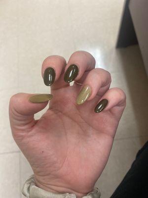 SNS manicure