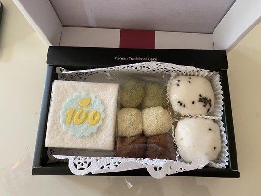 My boy 100th day ! So delicious :)