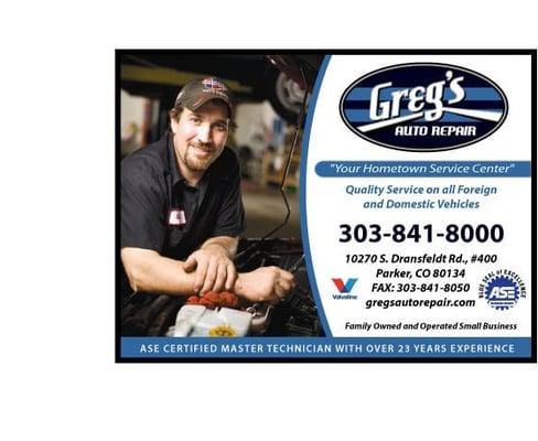 Greg's Auto Repair