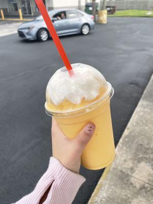 Mango slushie  was delicious 10/10 really good