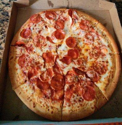 Pepperoni pizza