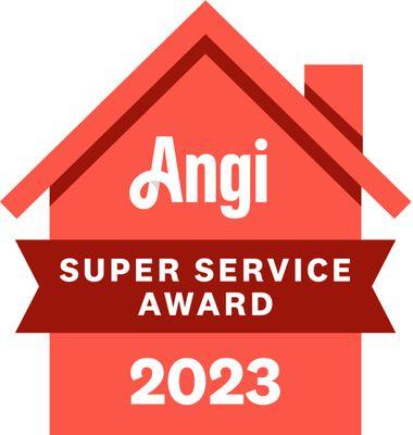 GarageExperts of Chattahoochee Valley won the Angi Super Service Award for 2023