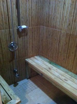 Steam Room and Showers