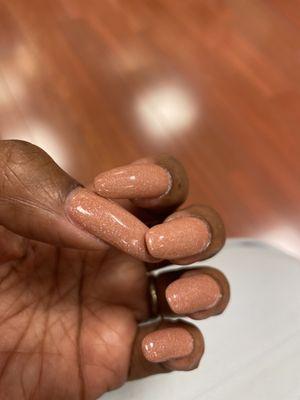 Natural nails dipped, dry, and out the door in less than 45minutes!