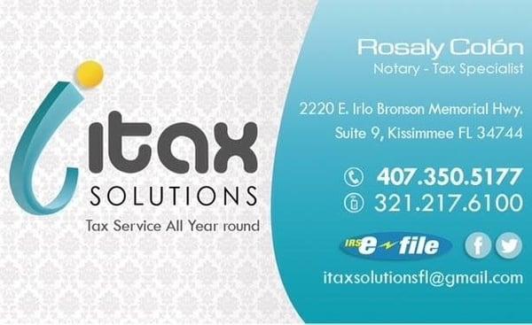 iTax  Solutions, LLC