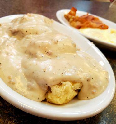 Biscuits and gravy