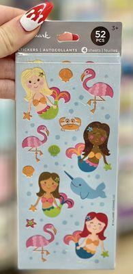 My daughter loved these mermaid stickers! :D