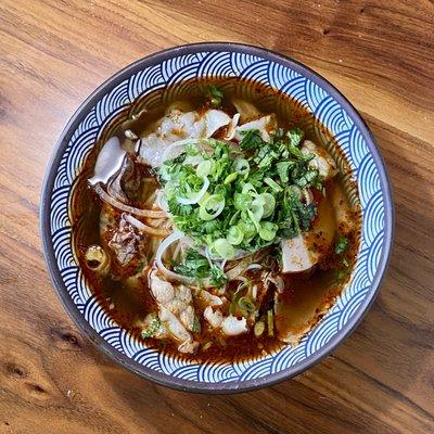 bun bo hue/spicy lemongrass soup