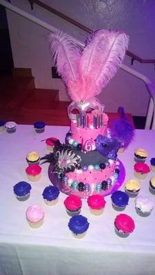 Masquerade themed cake! Amazing!