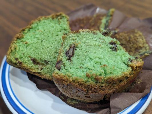 February 19, 2024; Pistachio Muffin.