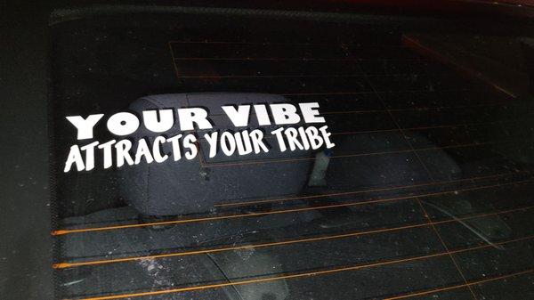 Our tribe definitely has a vibe.