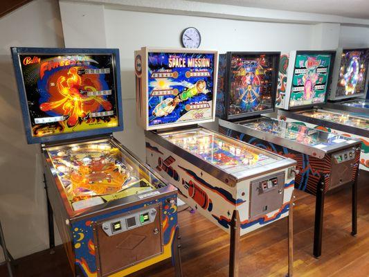 Current pinball machines to play!