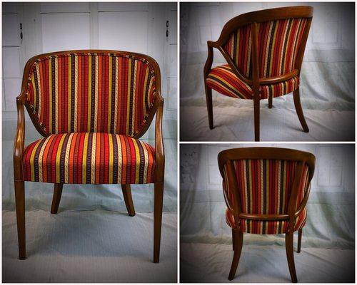 New upholstery adds life to a favorite chair.